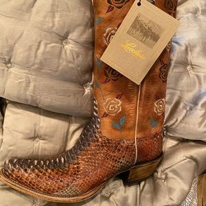 Lucchese Classics Python Boots size 8.5